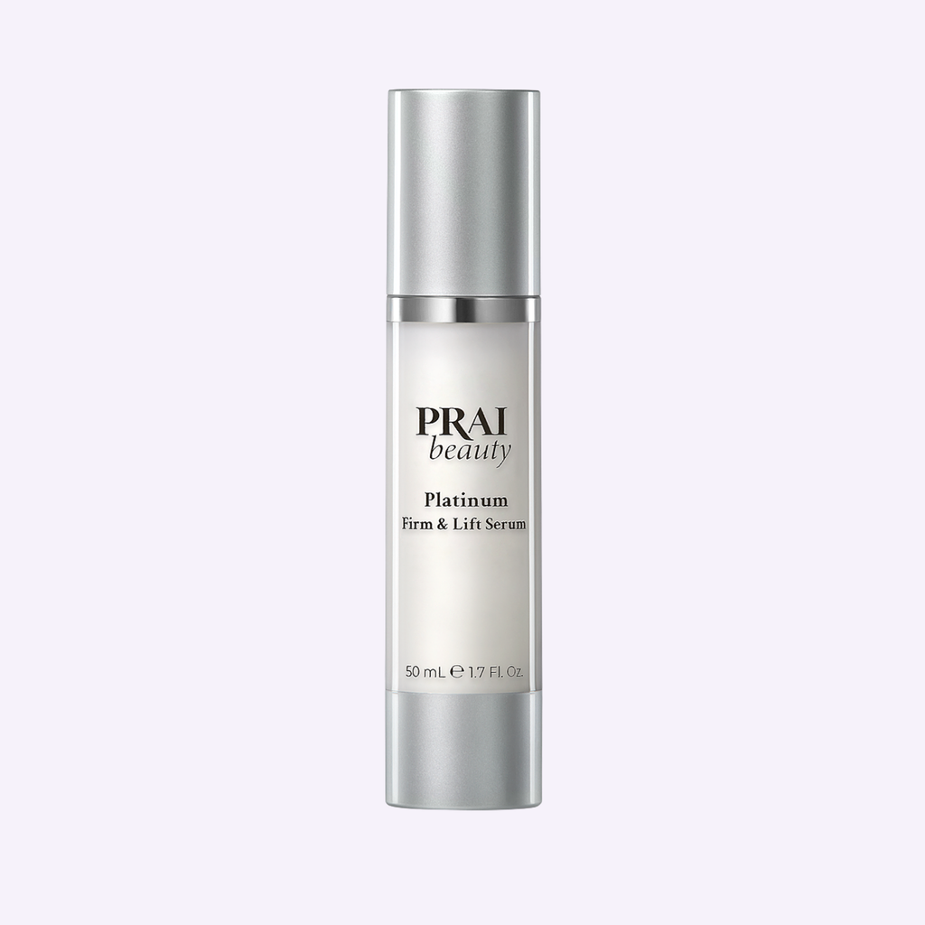 PRAI Beauty Platinum Firm & Lift Serum — main product shot
