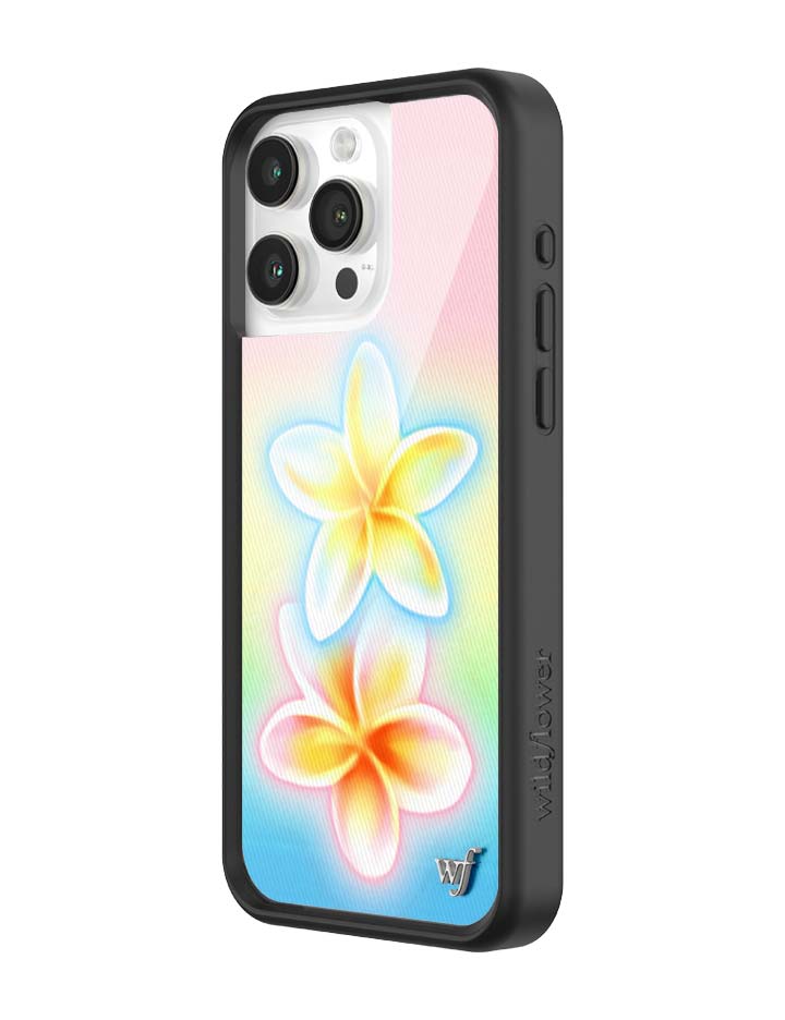 Wildflower Cases Pastel Plumeria iPhone Case — comparison shot