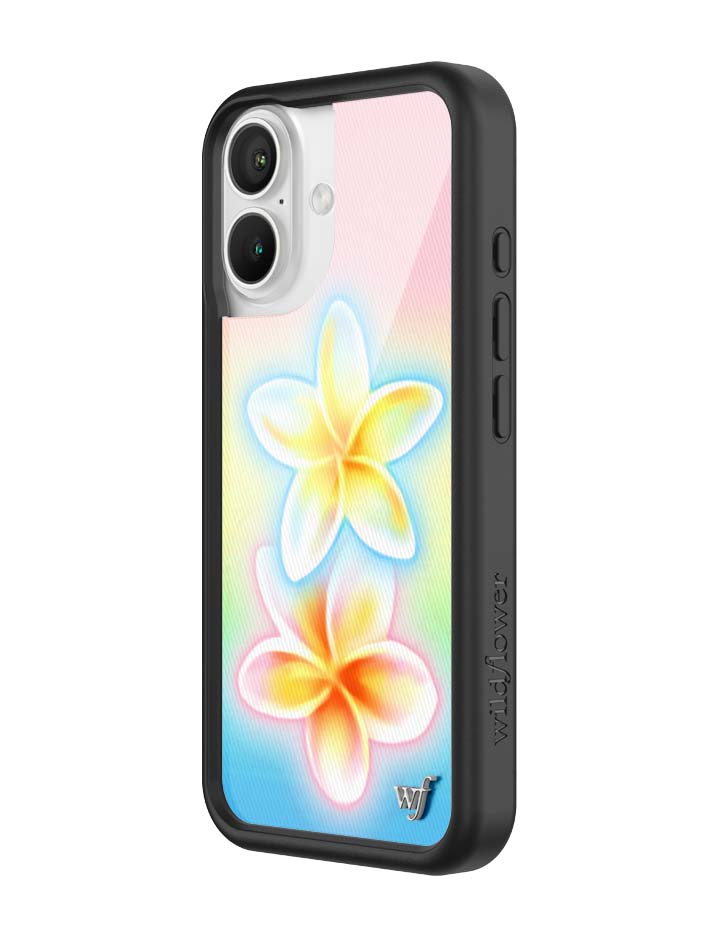 Wildflower Cases Pastel Plumeria iPhone Case — in-use photo