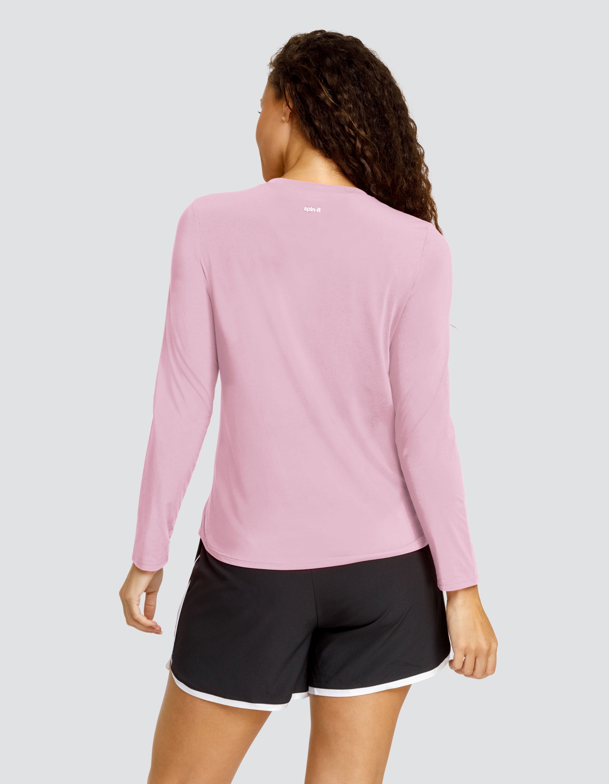 FRIDAY LONG SLEEVE TOP -LAVENDER MIST