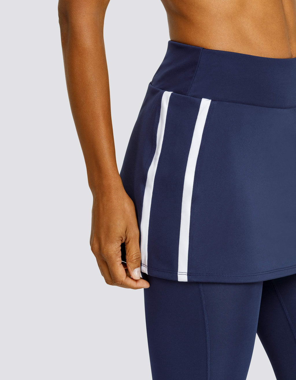 ANNIA SKIRTED LEGGING - NAVY BLUE