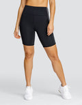 BEBE COMPRESSION SHORTS - ONYX BLACK