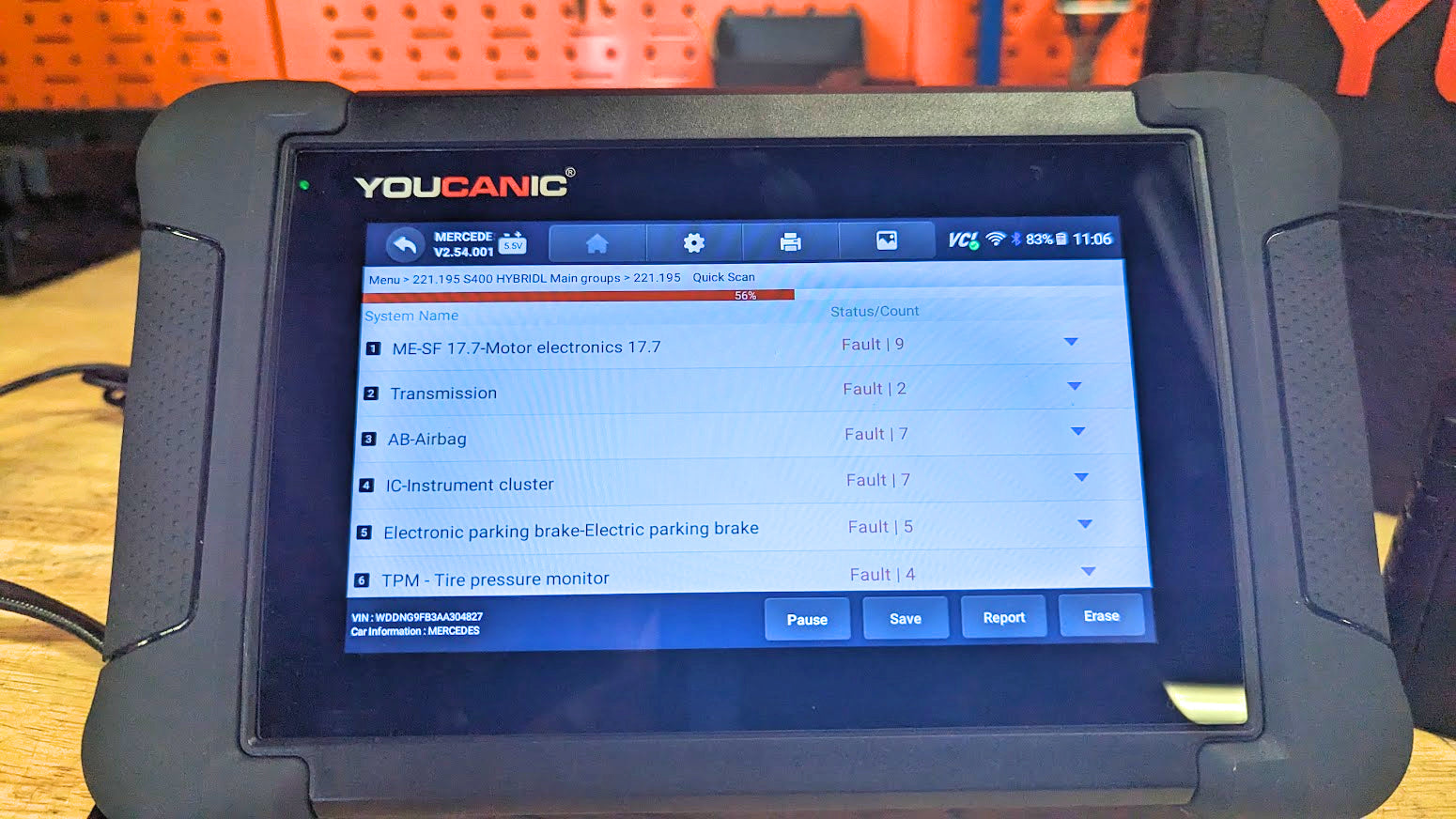 YOUCANIC UCAN-II Pro OBD2 Scanner — detail shot 9