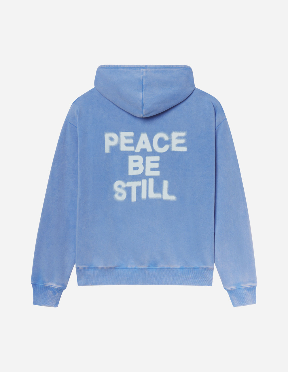 Elevated Faith Peace Be Still Unisex Hoodie — product on model