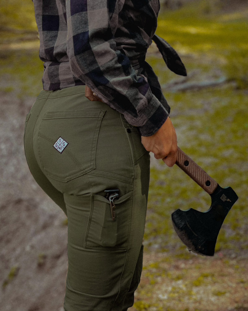 Off The Grid Surplus Kestral Women's Pant - Dark Olive — main product shot