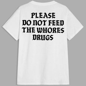 "Please Do Not Feed" Funny Graphic Tee - Sarcastic "The Animals" Shirt, Zoo Humor Apparel