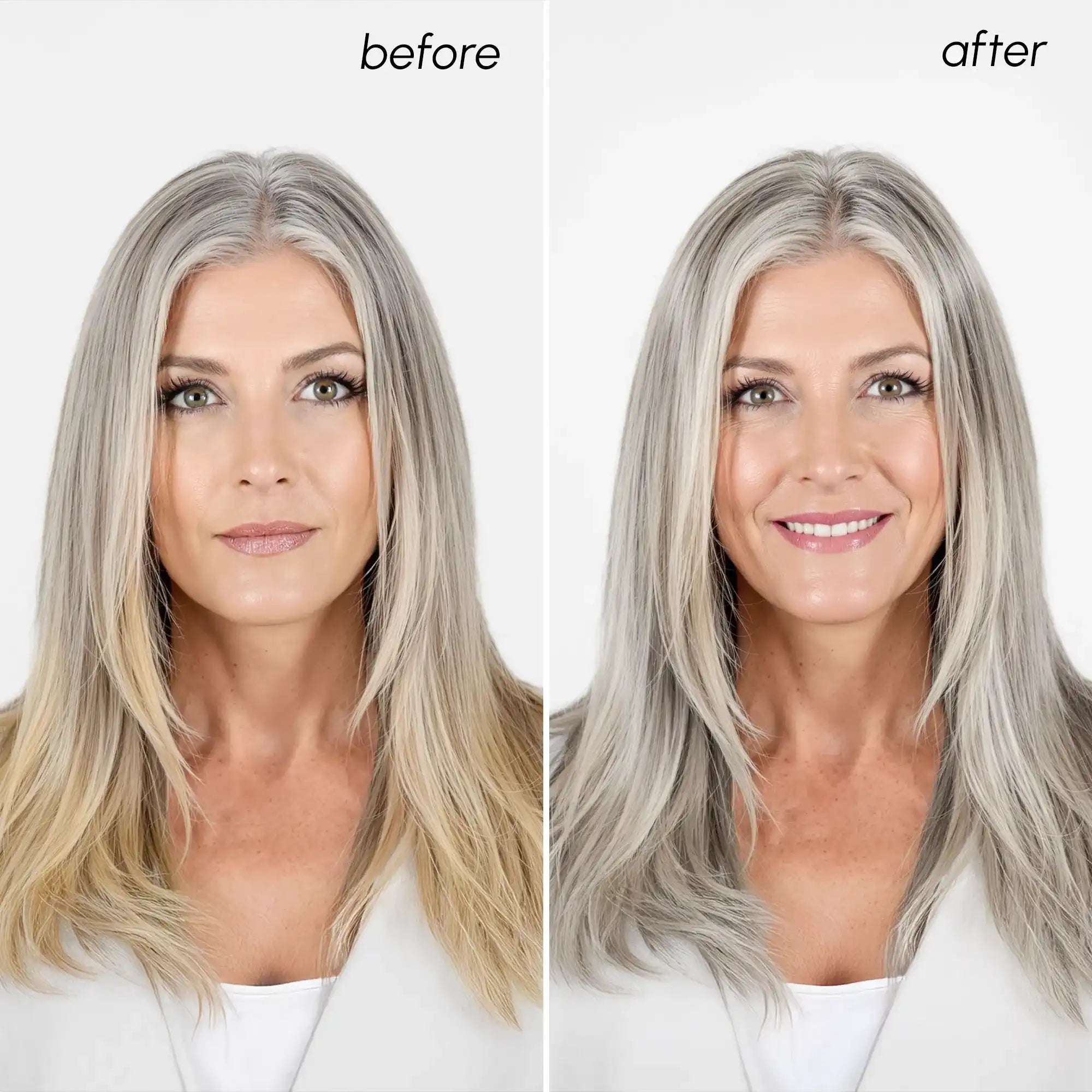 Maree Purple Mask for Blonde Hair — back view