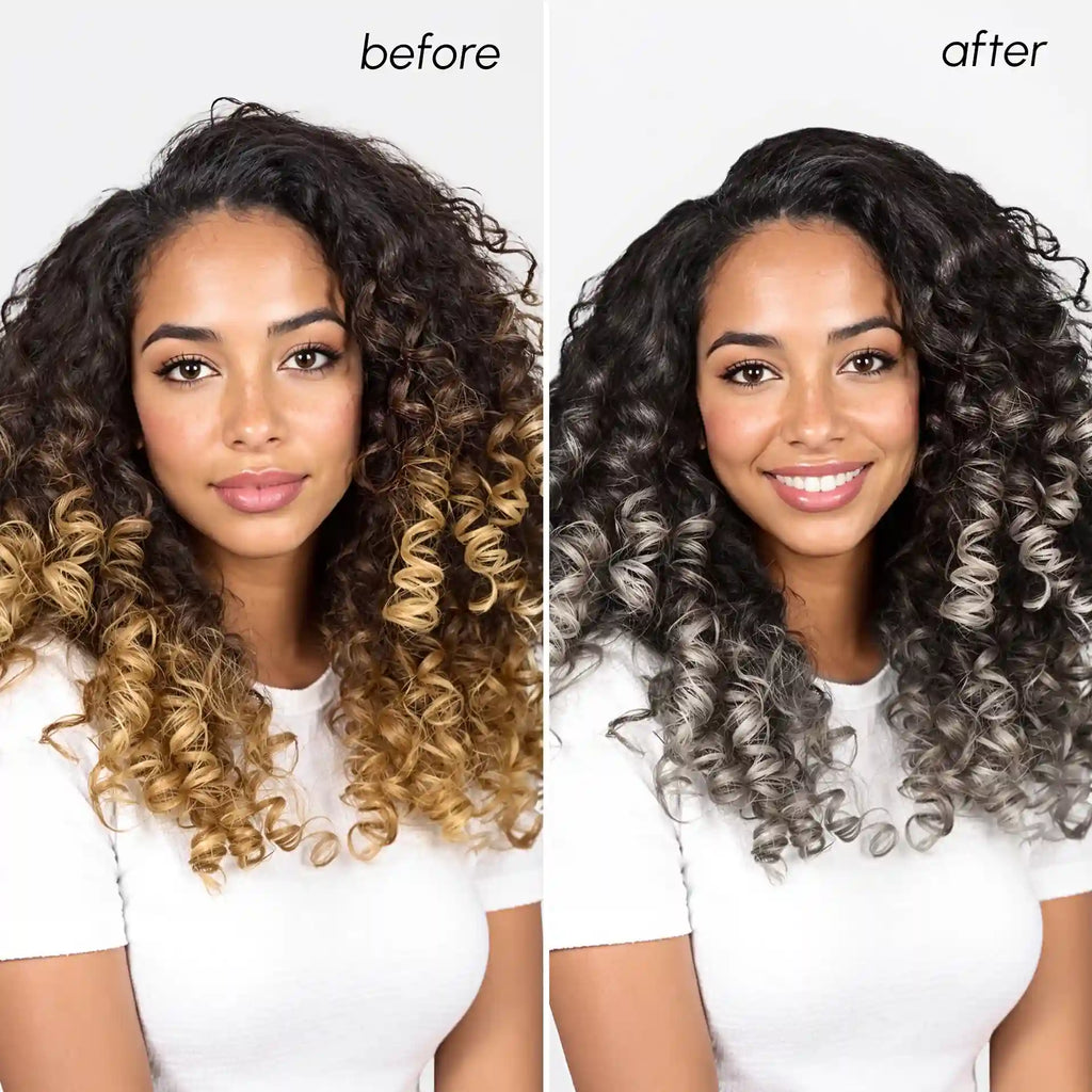 Maree Purple Mask for Blonde Hair — in-use photo