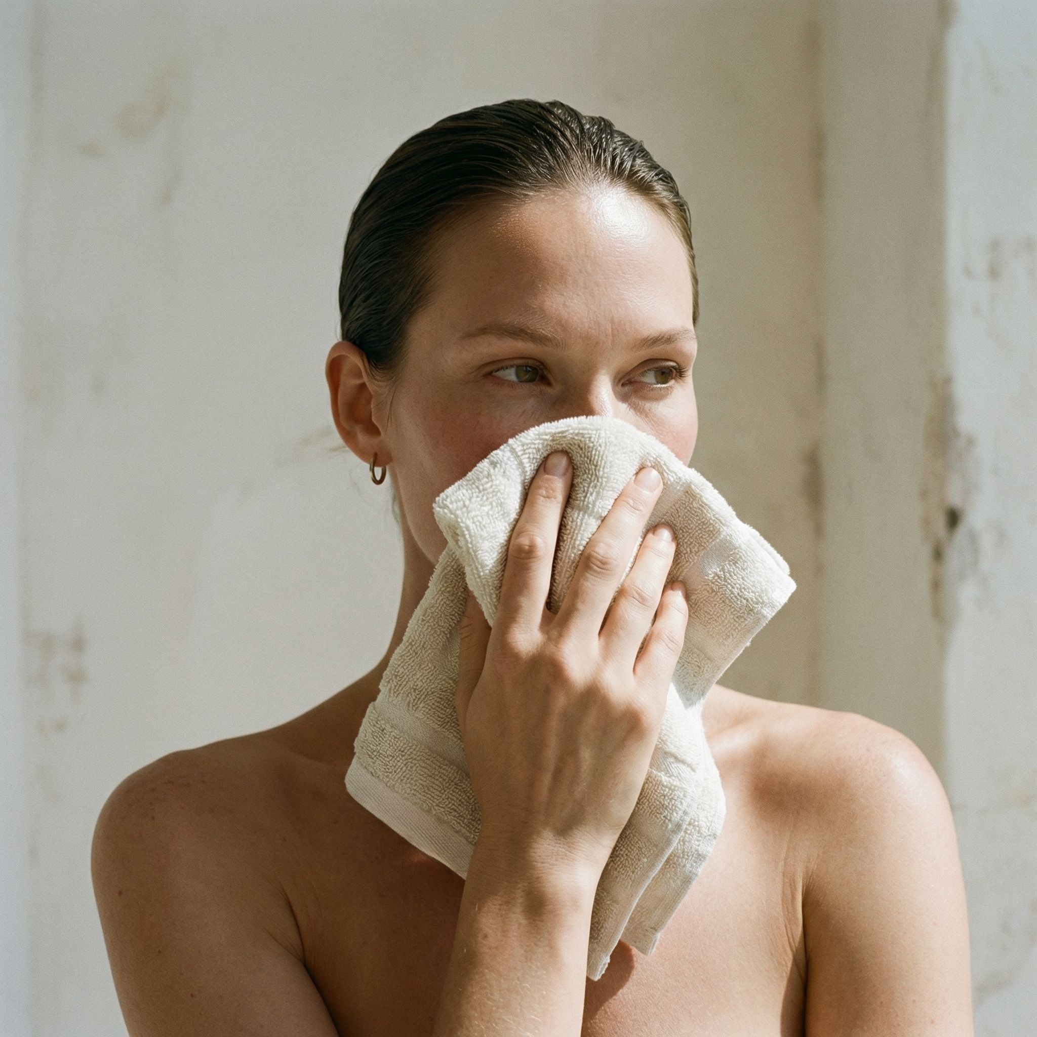 Italic Capri Towels — alternative angle