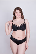 TheRanok.com Bra Milavitsa 120150 - Underwired, Mesh Insert, Wide Straps — main product shot