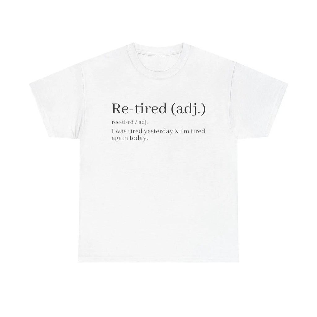 Pasimax "Re-Tired" Definition T-Shirt — main product shot