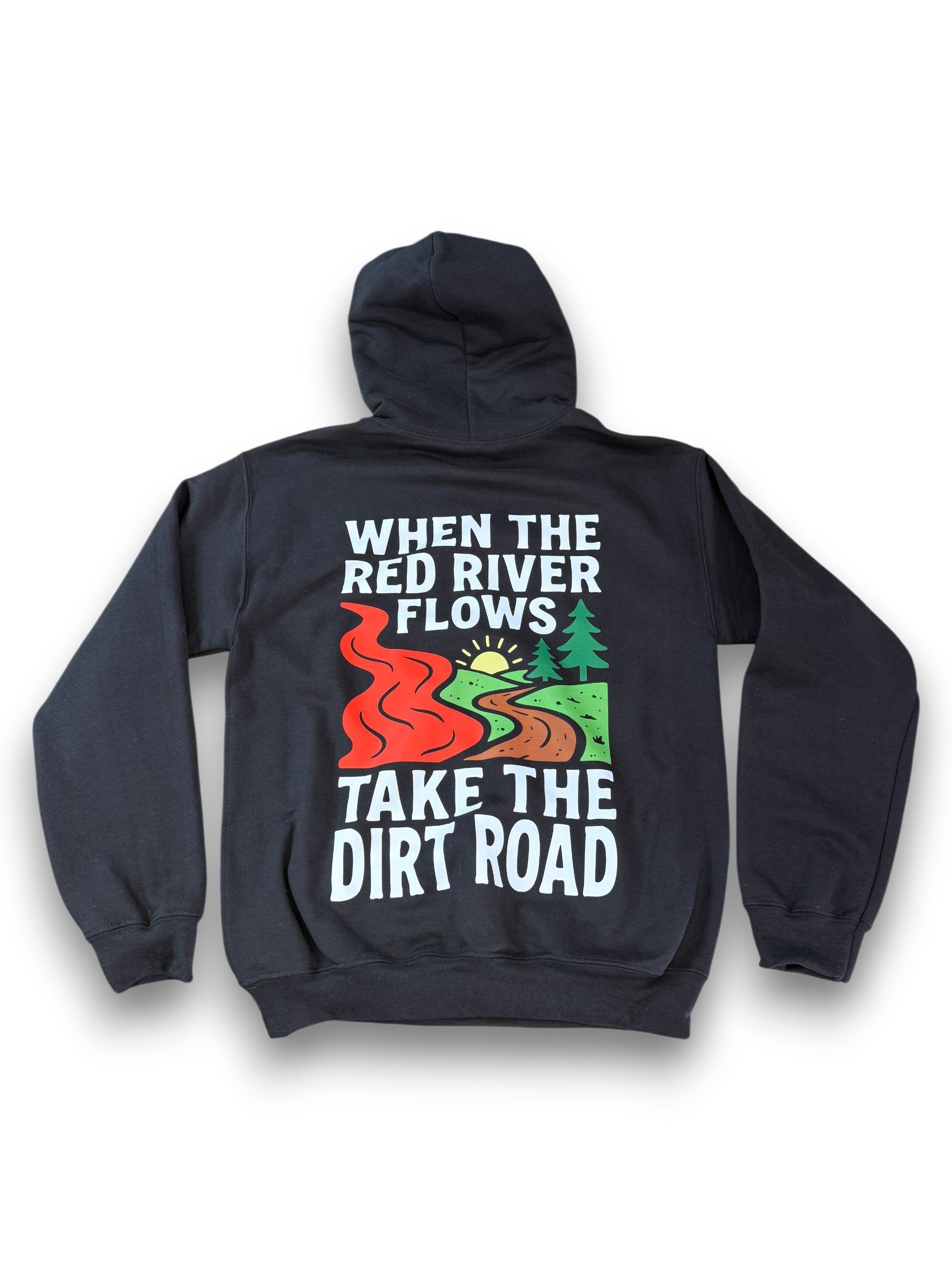 Luckless Outfitters Red River Hoodie — main product shot