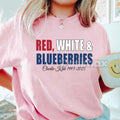 Pasimax "Red White & Blueberries" Charlie Kirk T-Shirt — main product shot