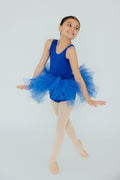 Mila & Rose ® Royal Blue Tank Tutu Leotard — main product shot