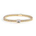 SORI STYLE VVS1 D Moissanite Tennis Bracelet for Timeless Elegance — alternative angle