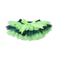 Mila & Rose ® SALE Game Day Navy and Neon Green Ruffle Tutu Bloomer — main product shot