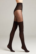 TheRanok.com Fantasy Tights Conte Sensation - Polka Dots Stockings Imitation — lifestyle context