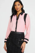 KADOU BOUTIQUE Color Block Shirt — main product shot