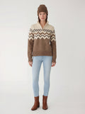 Adirondack Field Skyward Alpaca/Wool Sweater (Ivory) — main product shot