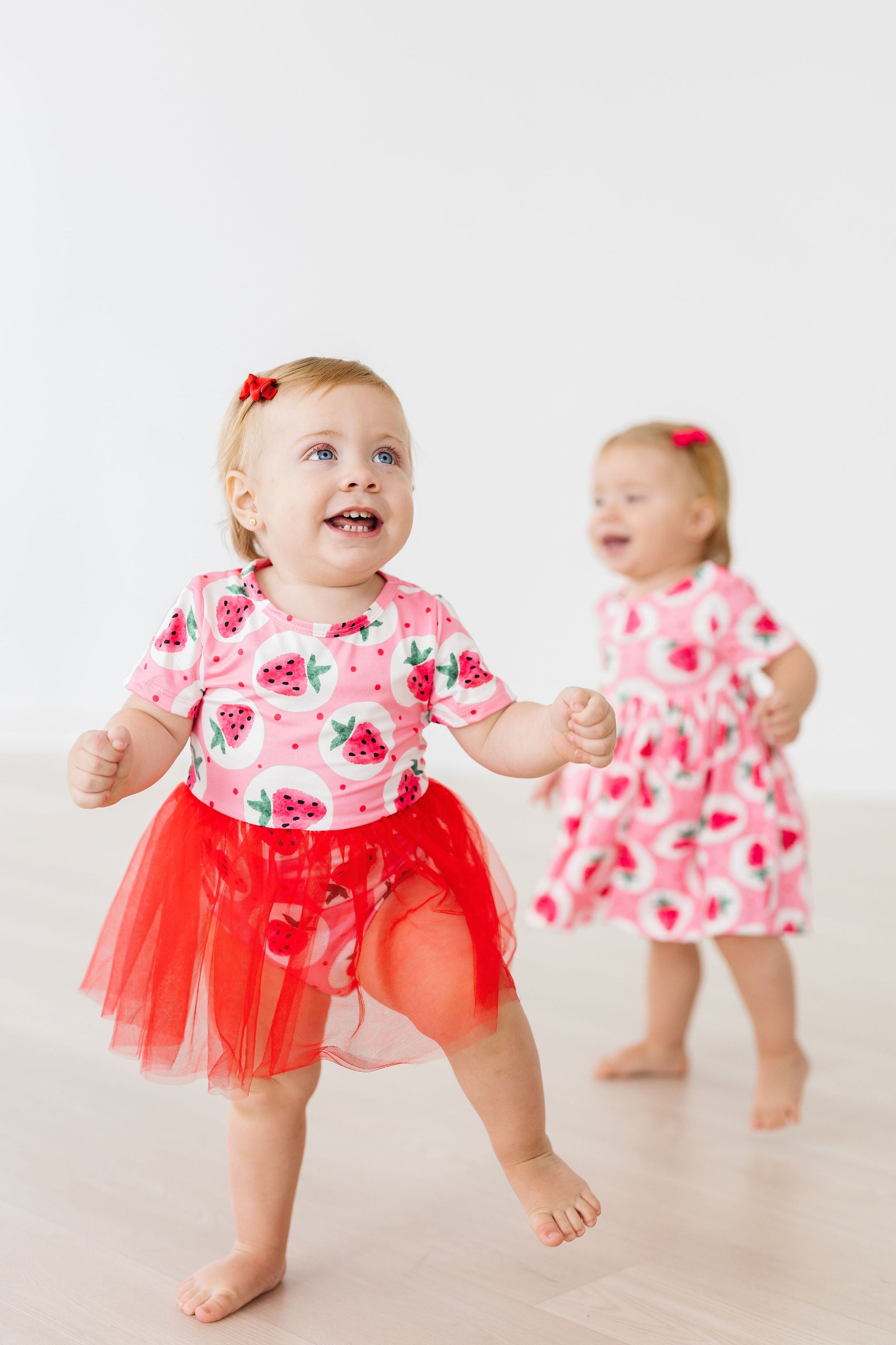 Mila & Rose ® Strawberry Fields S/S Pocket Twirl Dress — lifestyle context