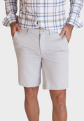 Buki Stretch Eagle Shorts - Pearl Grey — main product shot