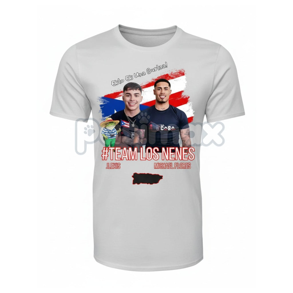 Pasimax TEAMFLORES & TEAMJLEXIS Unity T-Shirt - Fan Support Apparel, Matching Couple/Duo Tee, Unisex Team Slogan Shirt — main