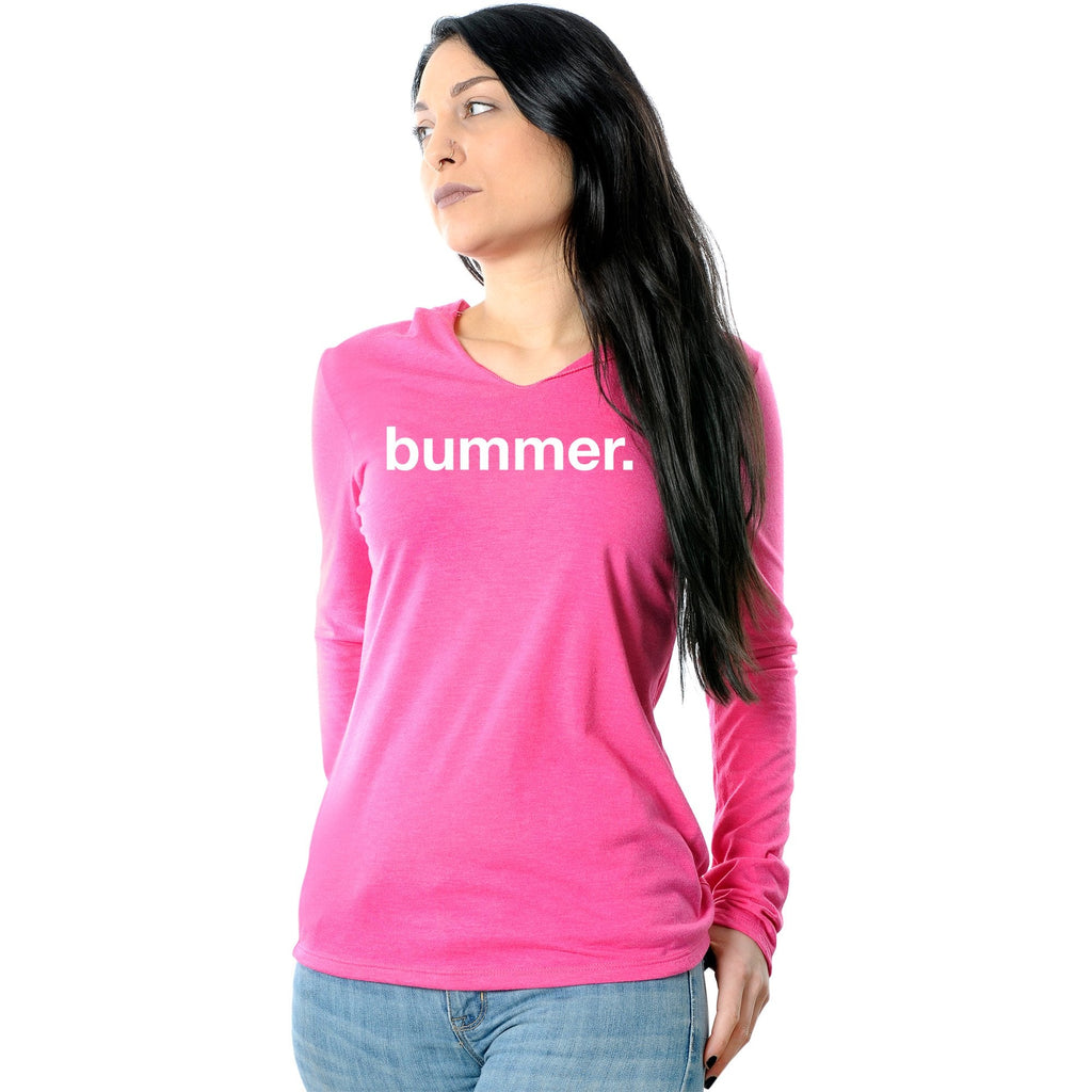 BodyCandy Bummer Tapered Long Sleeve Hoodie — in-use context