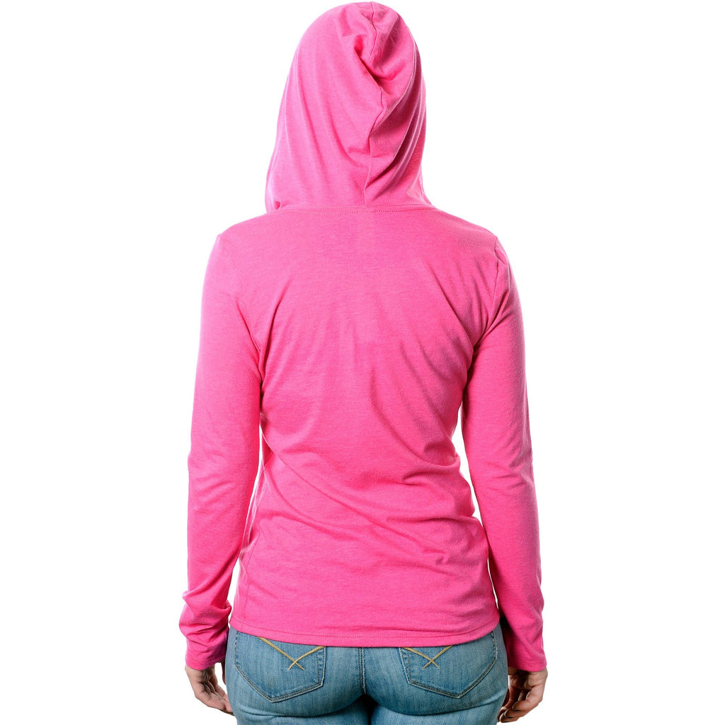 BodyCandy Bummer Tapered Long Sleeve Hoodie — texture detail