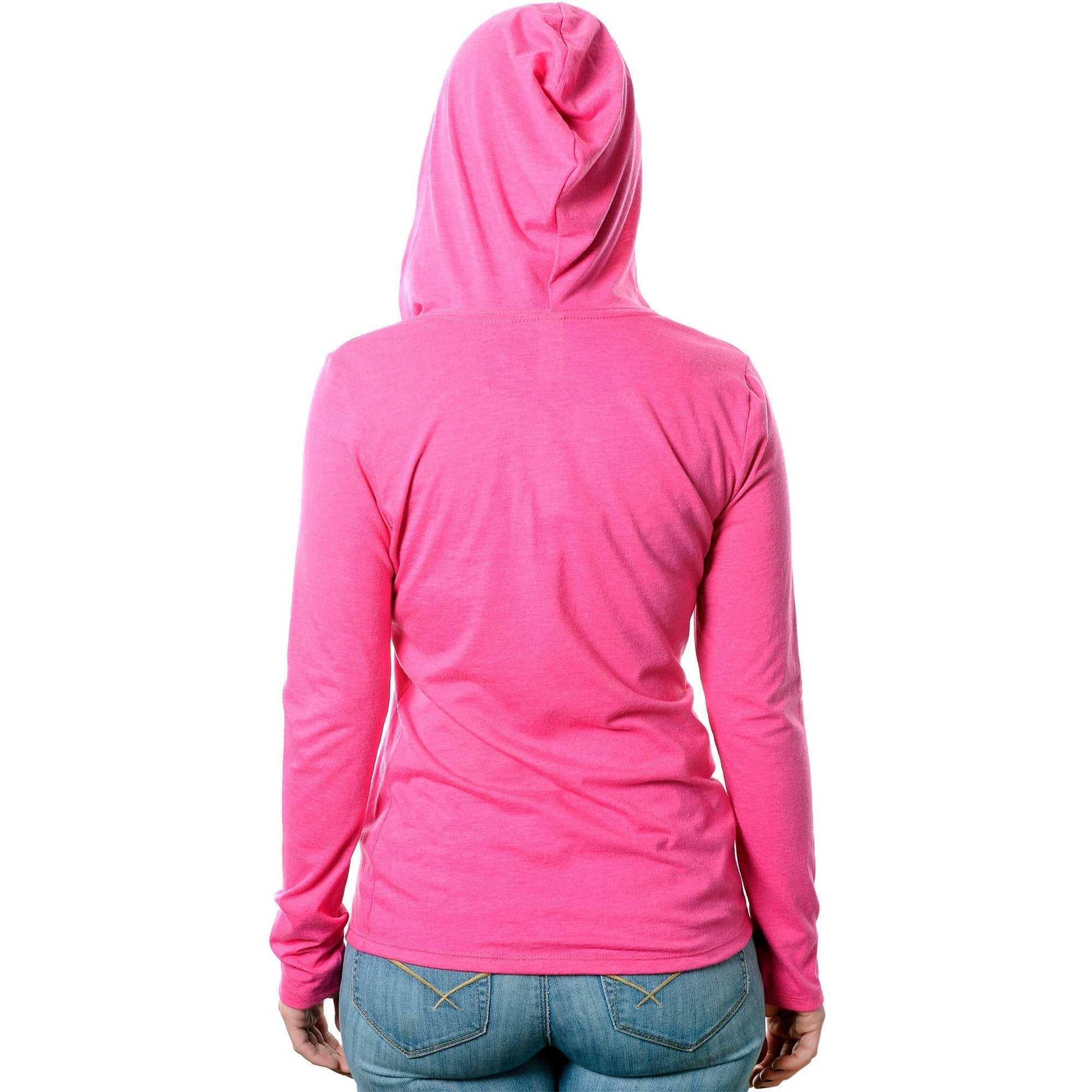 BodyCandy Bummer Tapered Long Sleeve Hoodie — texture detail