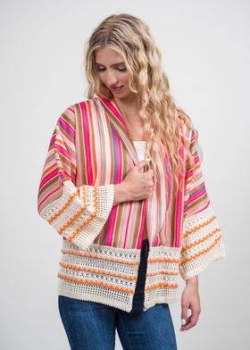 Trisha Crochet Detail Jacket