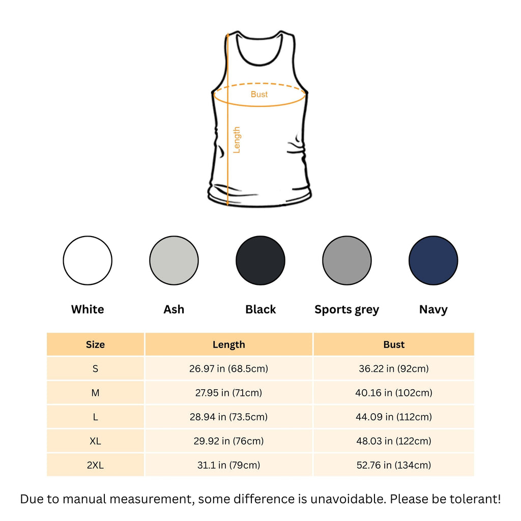Pasimax Retro Sunset Tank Top — back view