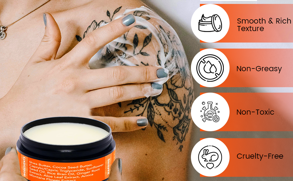 BodyCandy 6-Pack Body Candy Tattoo Aftercare Tattoo Balm — feature highlight