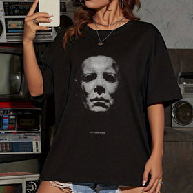 "The Night He Came Home" Michael Myers T-Shirt - Classic Horror Film Tee, Retro Fall Halloween Gift