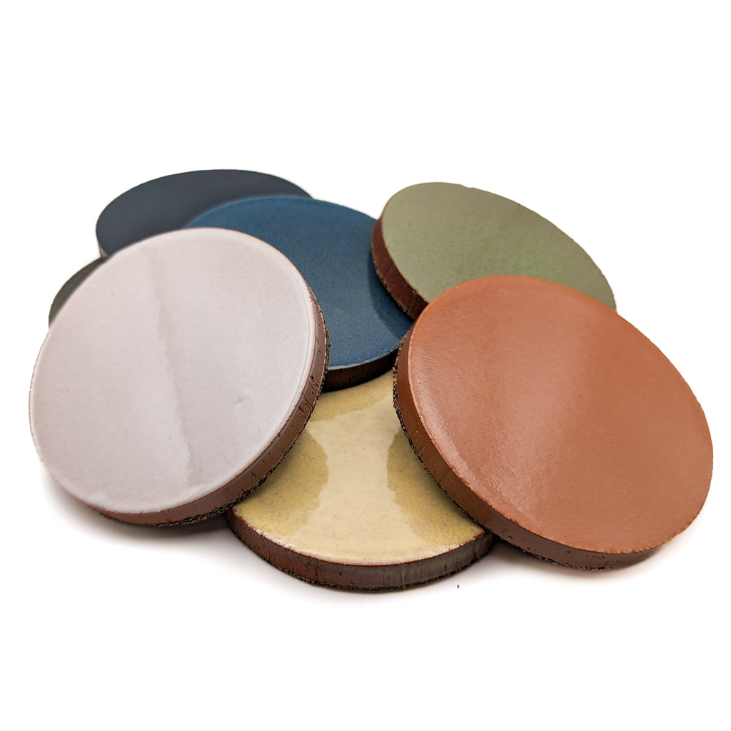Bluecorn Candles Particular Tile Pillar Candle Base — main product shot