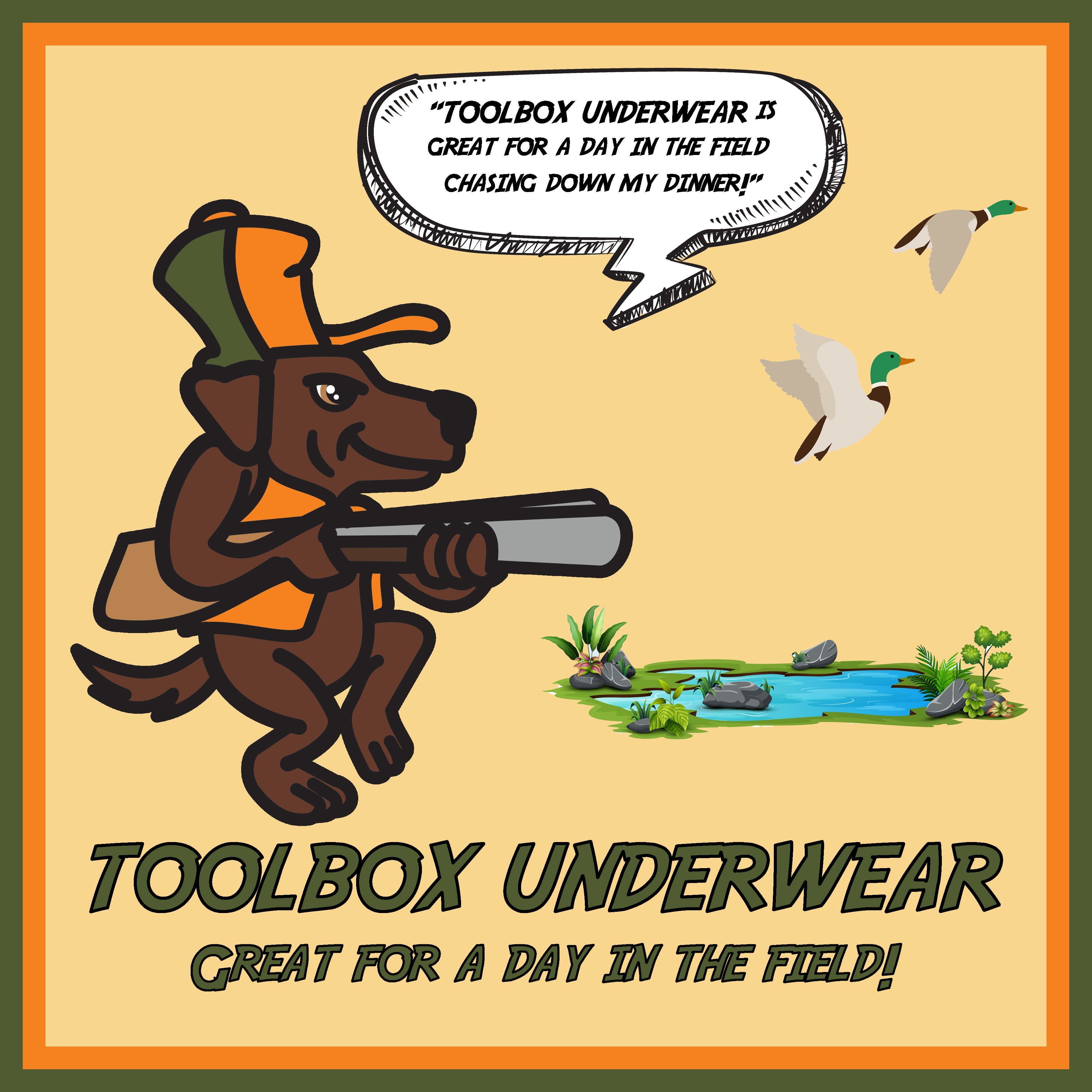 American Duke Apparel Company Toolbox Underwear - The Shotgun Shells Briefs — construction detail
