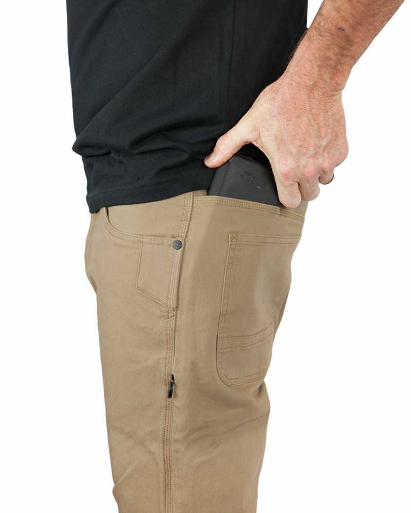 Off The Grid Surplus Trailblazer Taper Fit Pants - Coyote — size reference