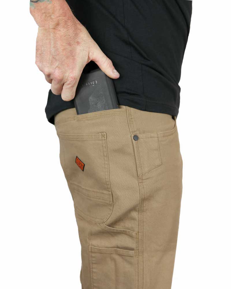 Off The Grid Surplus Trailblazer Taper Fit Pants - Coyote — alternative angle