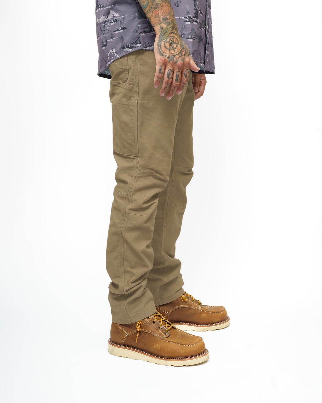Off The Grid Surplus Trailblazer Taper Fit Pants - Coyote — back view