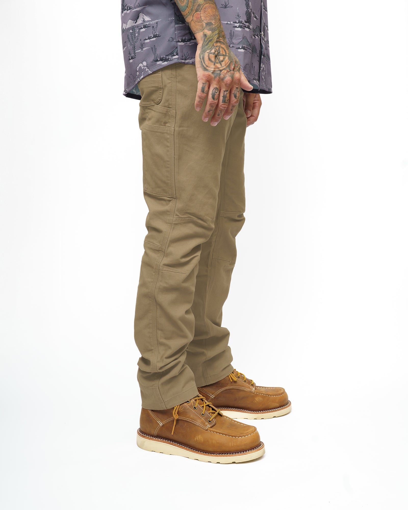 Off The Grid Surplus Trailblazer Taper Fit Pants - Coyote — back view