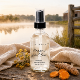 Organic Turmeric Facial Toner for Evening Skin Tone
