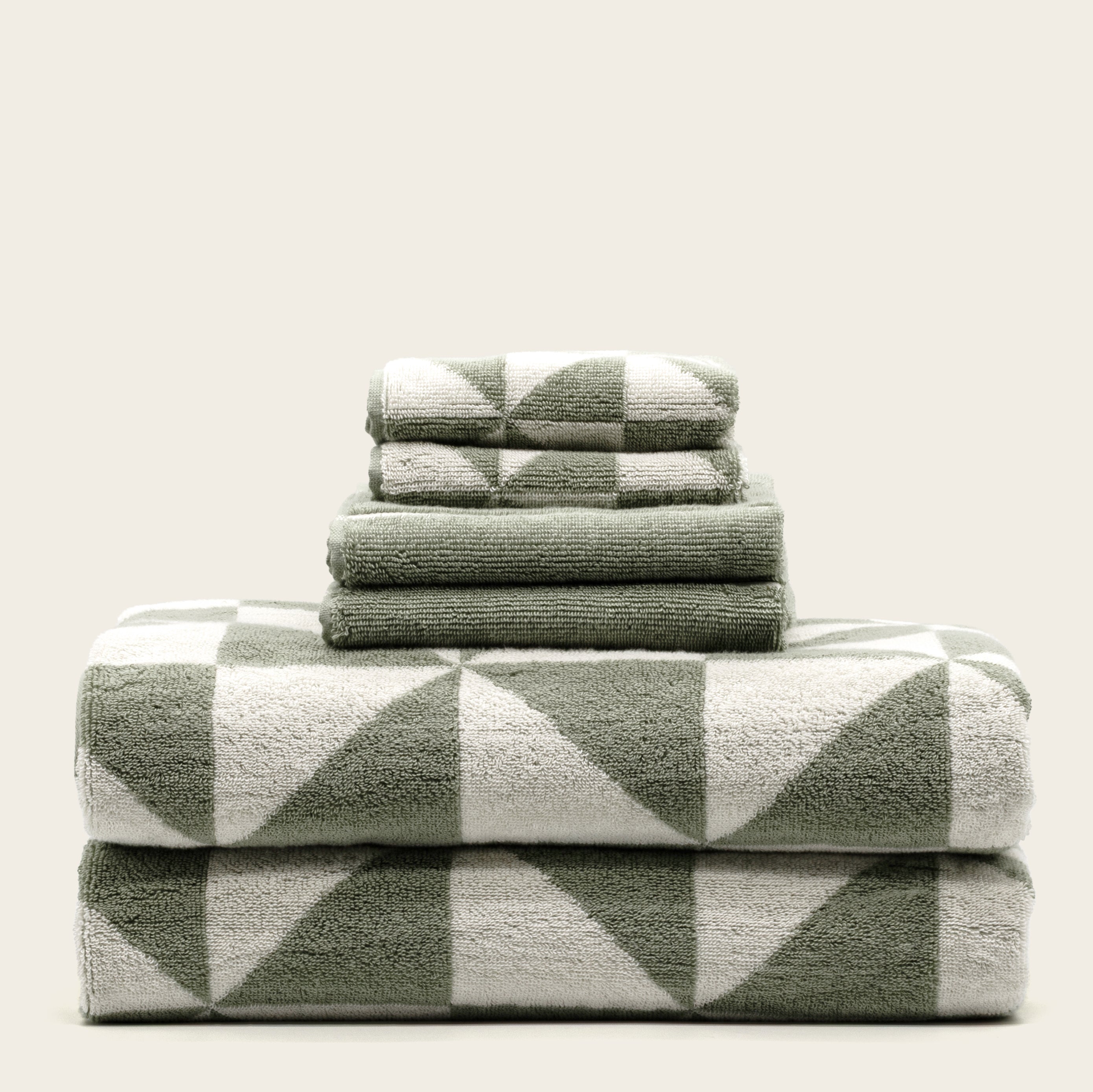 Italic Umbra Beach Towel — flat-lay composition