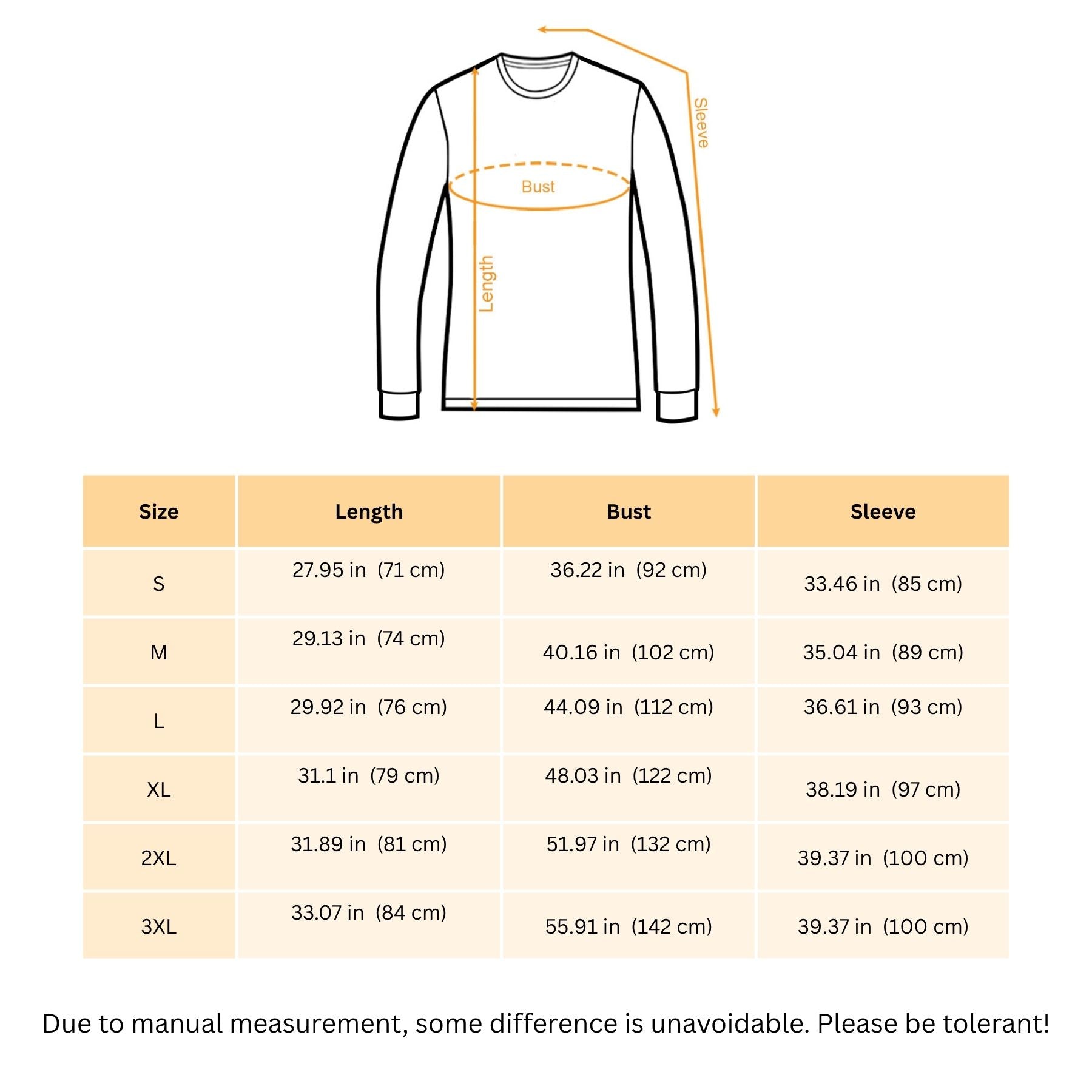 Pasimax Valentine’s Day Heart Pattern Long Sleeve T-Shirt – Autumn Winter Romantic Graphic Tee for Men & Women — back view