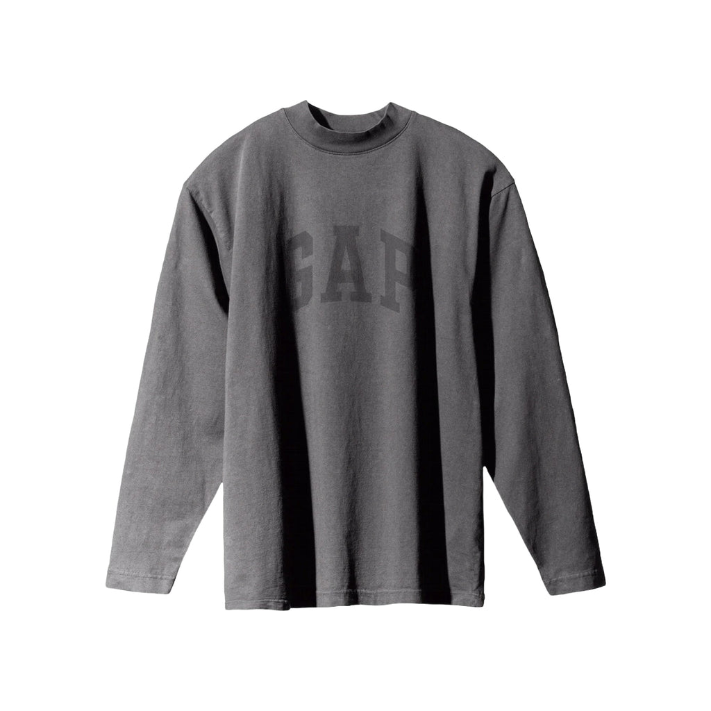 Phantom Marketplace Yeezy Gap Engineered by Balenciaga Dove Long-Sleeve Tee - Dark Grey — main product shot