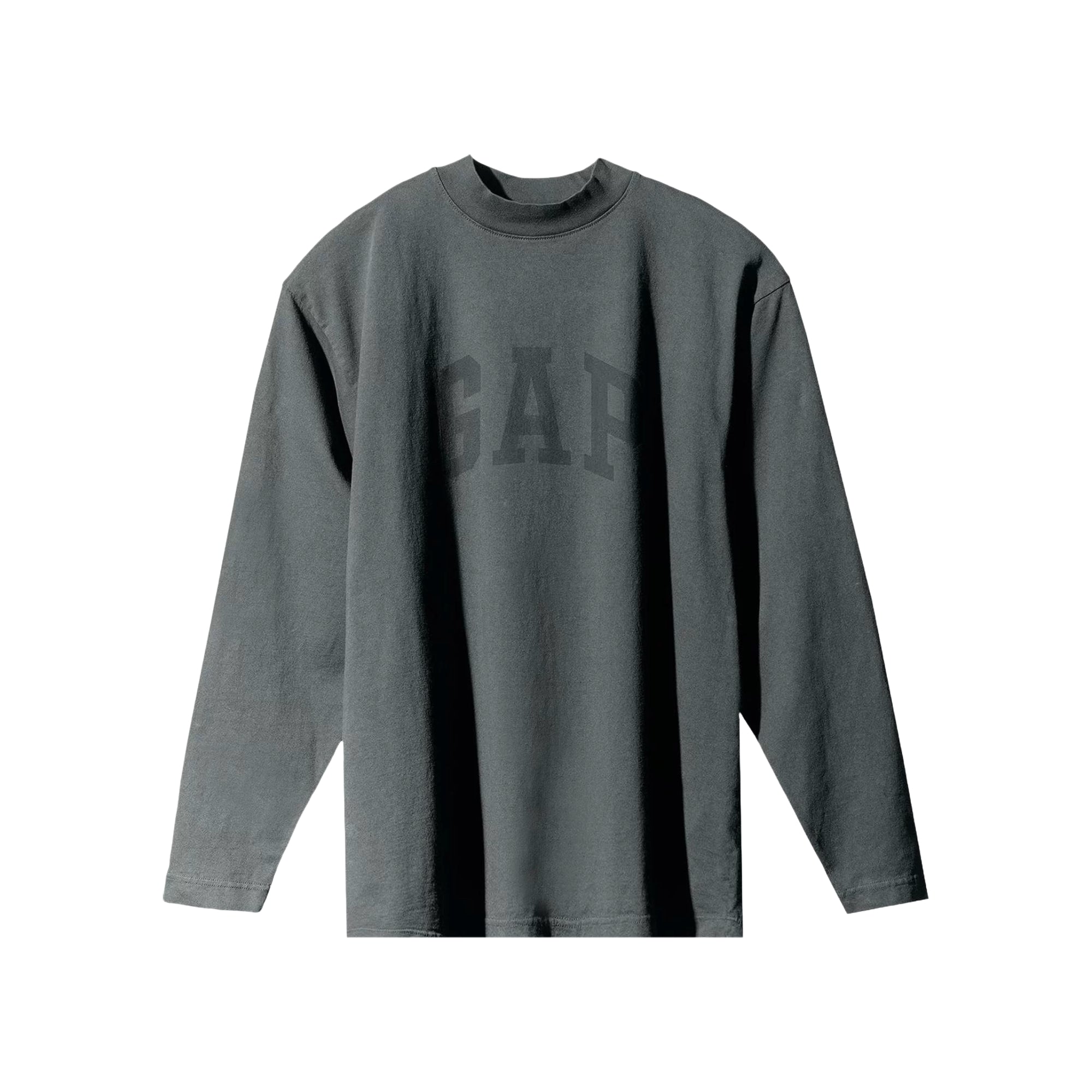 Phantom Marketplace Yeezy Gap Engineered by Balenciaga Dove Long-Sleeve Tee - Dark Green — main product shot
