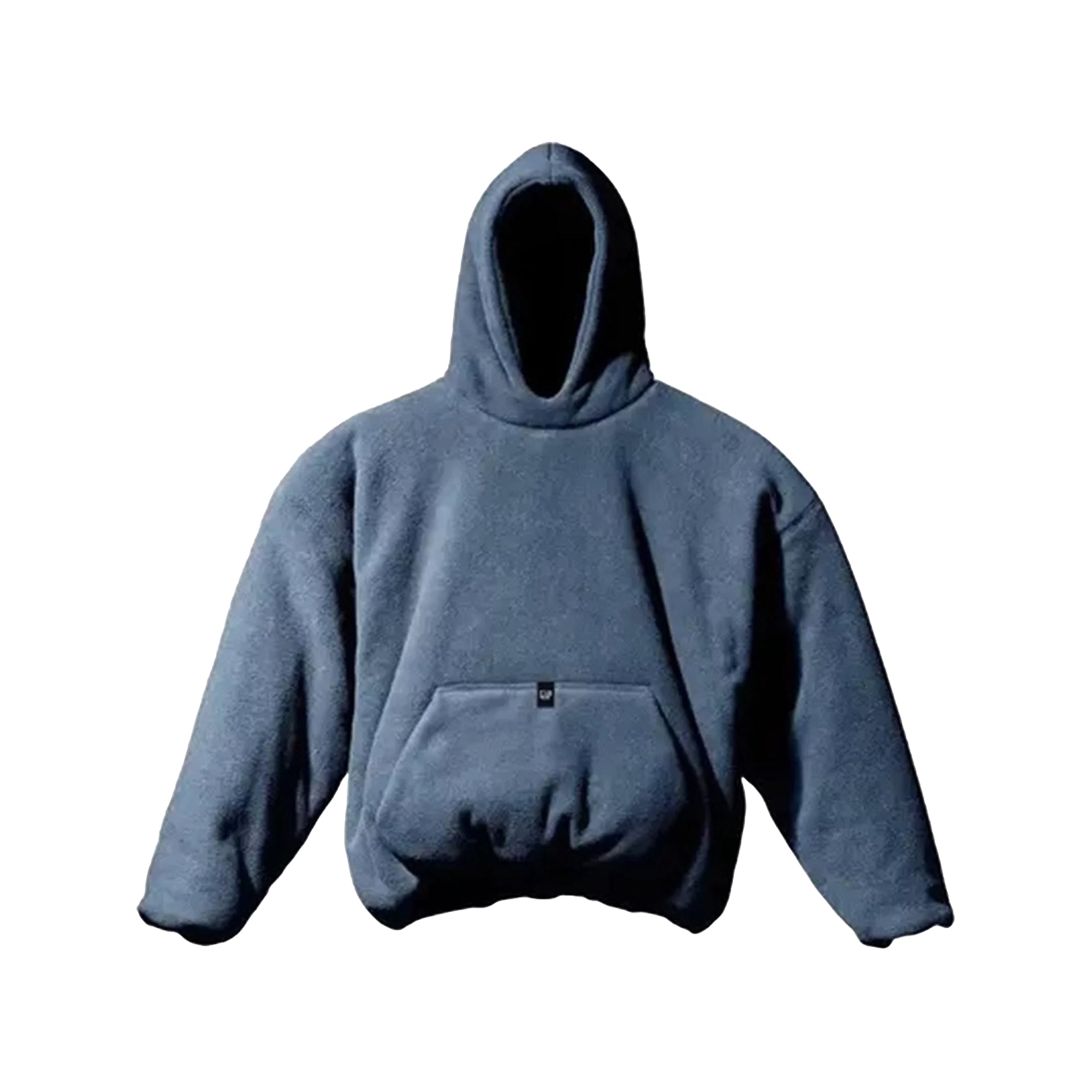 Phantom Marketplace Yeezy Gap Engineered by Balenciaga Polar Fleece Padded Hoodie - Dark Blue — main product shot