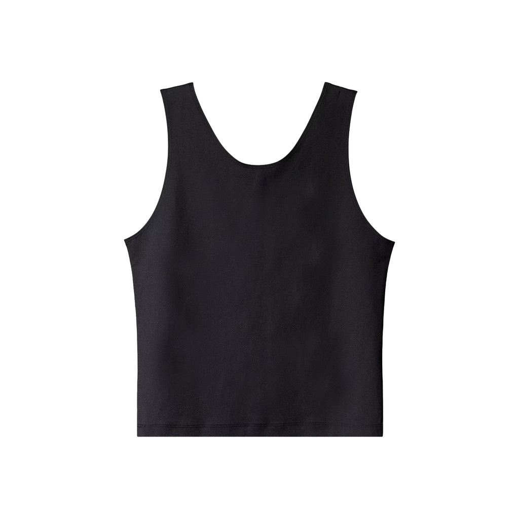 Phantom Marketplace Yeezy Gap Engineered by Balenciaga Tank Top Second Skin - Black — detail close-up