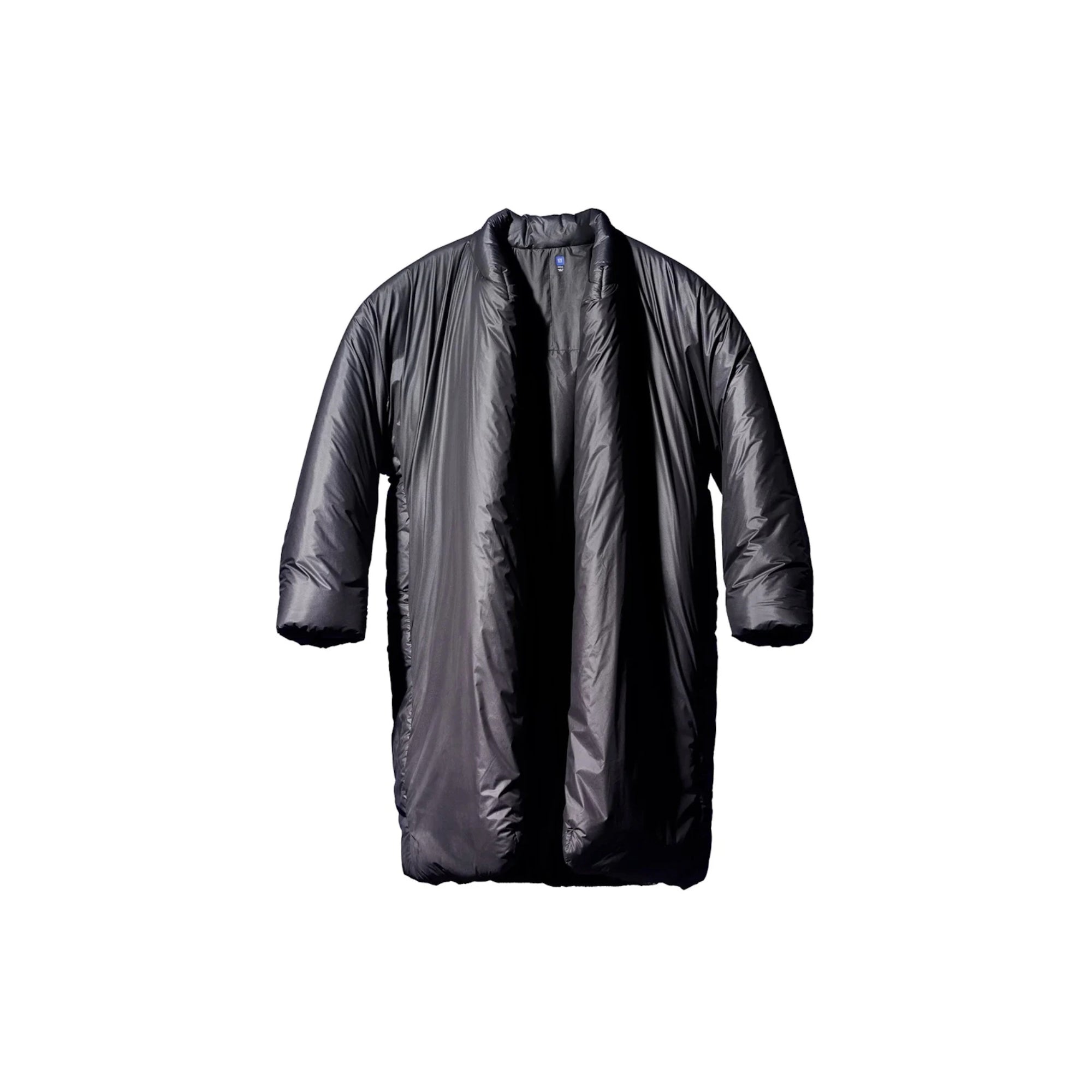 Phantom Marketplace Yeezy Gap Engineered by Balenciaga Long Round Jacket - Black — main product shot