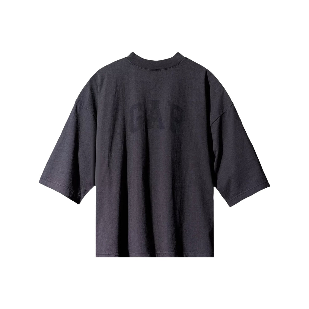 Phantom Marketplace Yeezy Gap Engineered by Balenciaga Dove 3/4 Sleeve Tee - Black — main product shot