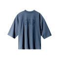 Phantom Marketplace Yeezy Gap Engineered by Balenciaga Dove 3/4 Sleeve Tee - Dark Blue — main product shot