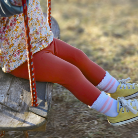 Bamboo Leggings in Brick
